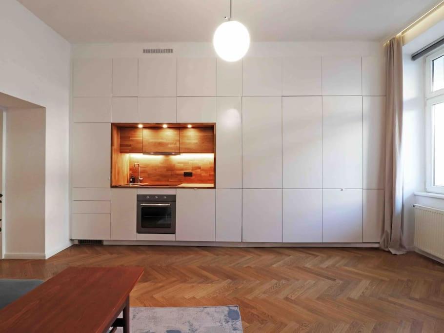 Smart Apt Mit Balkon Am Augarten Park Naehe Zentrum Виена Екстериор снимка