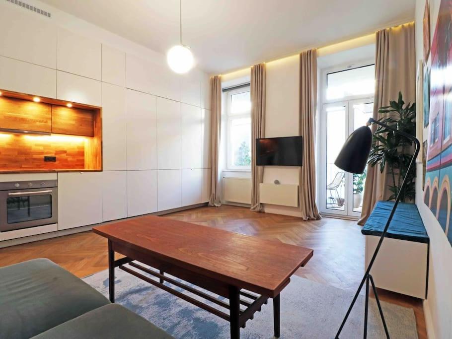 Smart Apt Mit Balkon Am Augarten Park Naehe Zentrum Виена Екстериор снимка