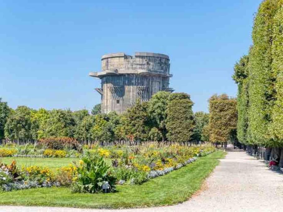 Smart Apt Mit Balkon Am Augarten Park Naehe Zentrum Виена Екстериор снимка